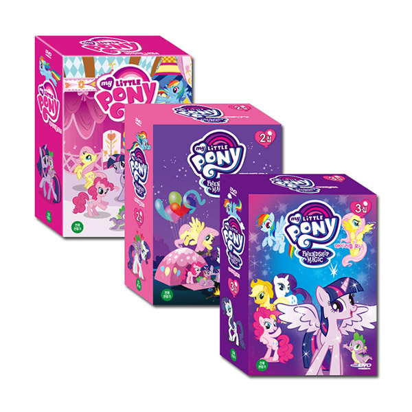 [DVD+CD] 마이 리틀 포니 My Little Pony 1+2+3집 58종세트