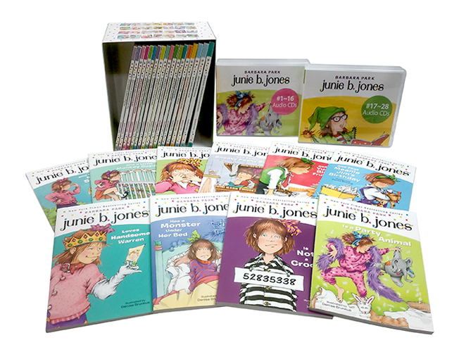 Junie B. Jones #01-28 챕터북 & CD 세트 (Paperback+CD+Word Book)