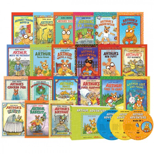 [세이펜BOOK] 아서 어드벤쳐 세이펜 버전 21종 Arthur Adventure (Paperback + Mp3 CD)
