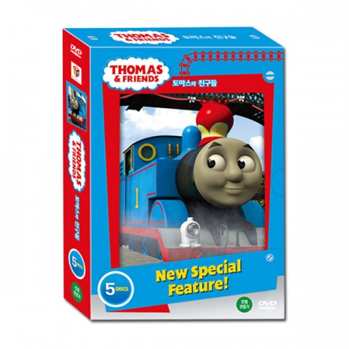 [DVD] 토마스와 친구들 Thomas & friends 5종세트 (74년 동안 130개국의 어린이를 설레게 한 초절정 인기 애니메이션!)