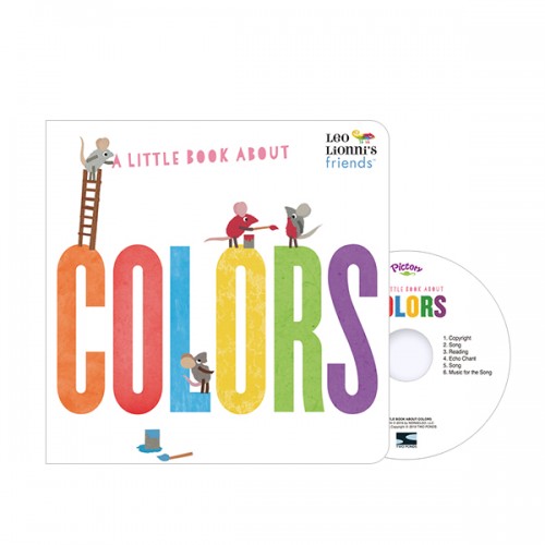  Pictory - A Little Book About Colors (Board Book & CD)