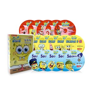 [★50%할인] [DVD] SpongeBob SquarePants (보글보글 스폰지밥) 시즌 4~6집 15종 B세트