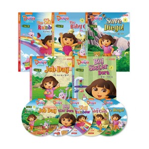 (★50%세일~8/24)[DVD]도라 익스플로러 3집 5종 세트 Dora the Explorer 