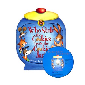 노부영 송 애니메이션 세이펜 Who Stole the Cookies from the Cookie Jar? (Board Book & Hybrid CD)