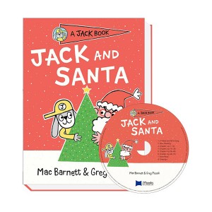 Very 얼리챕터북 Jack Book 07 Jack and Santa (Hardcover & CD, 풀컬러)