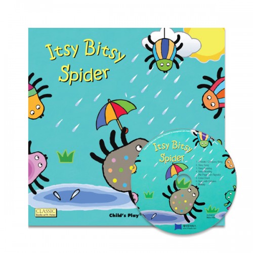노부영 마더구스 세이펜 Itsy Bitsy Spider (Paperback & CD)