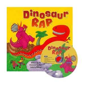 노부영 송 애니메이션 Dinosaur Rap (Paperback & Hybrid CD)