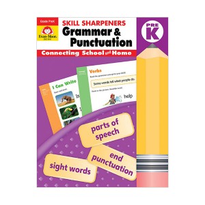 [Evan-Moor] 9949 Skill Sharpeners Grammar & Punctuation Pre K (Paperback + CD)