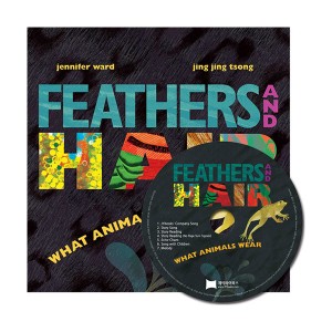노부영 Feathers and Hair, What Animals Wear  (Hardcover & CD)