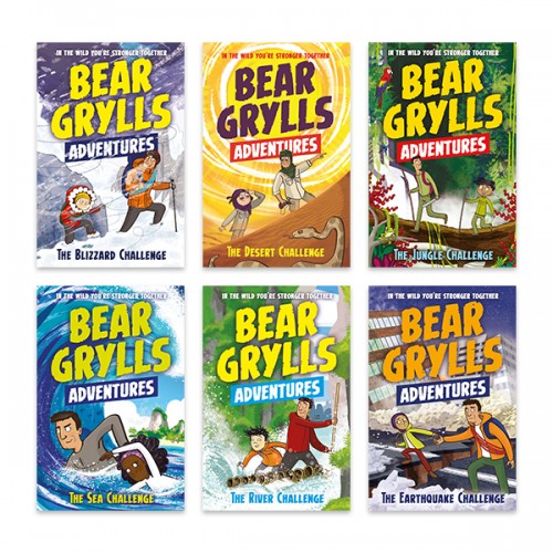 [★다이어리]Bear Grylls Adventure #01-6 챕터북 & CD Set (Paperback+CD+Wordbook)