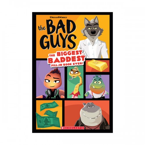 ★손소독제 증정★The Bad Guys Movie: The Biggest, Baddest Fill-in Book Ever! (Paperback)