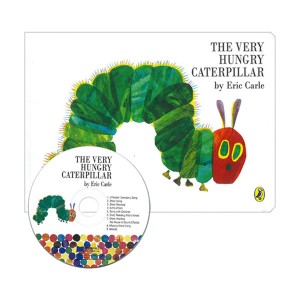 [★추천작가] 노부영 Very Hungry Caterpillar, The (Boardbook & CD, 미국판)