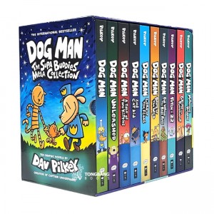 [★사은품 증정] Dog Man #01-10 Box Set (Hardcover, 풀컬러)(CD없음)
