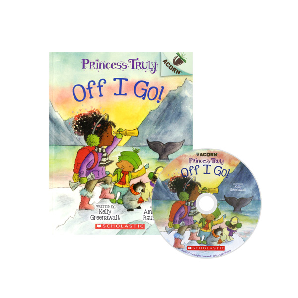 Princess Truly #2: Off I Go! (CD & StoryPlus) (Paperback + CD, ̱)
