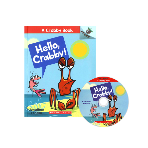 A Crabby Book #1: HELLO, CRABBY! (WITH MP3 CD & STORYPLUS) NEW (Paperback, ̱)