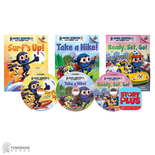MOBY SHINOBI AND TOBY TOO (CD & StoryPlus) 3 Ʈ