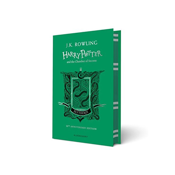[파본:B급] #2 Harry Potter and the Chamber of Secrets - Slytherin Edition (Hardcover, 영국판, 해리포터 기숙사 에디션)