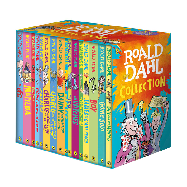 [ĺ:B(ڽ  ,  3 )] Roald Dahl Collection : 16 Books Box Set (Paperback, 16, )