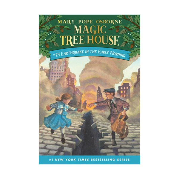 [:Ư] Magic Tree House #24 : Earthquake in the Early Morning (Paperback)