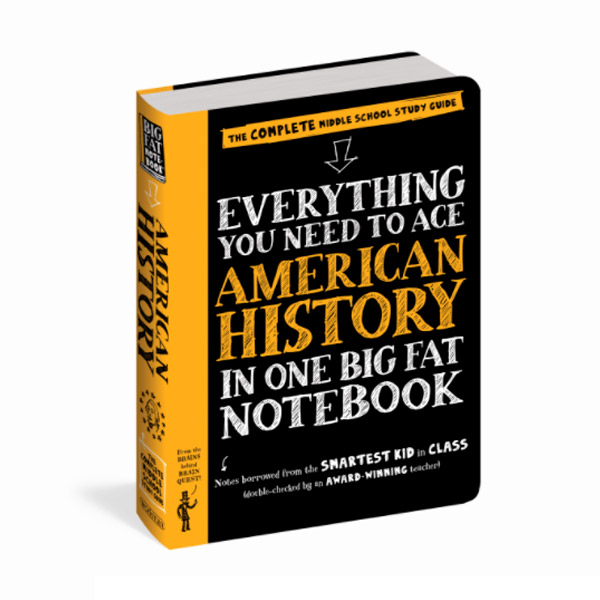 [ĺ:A] Everything You Need to Ace American History in One Big Fat Notebook: The Complete Middle School Study Guide (Paperback)