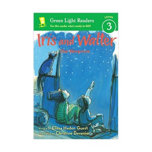 [파본:A급(도서상단살짝제본불량)] Green Light Readers Level 3 : Iris and Walter : The Sleepover (Paperback)