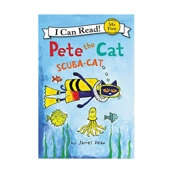 [파본:B급] I Can Read My First : Pete the Cat Scuba Cat (Paperback)