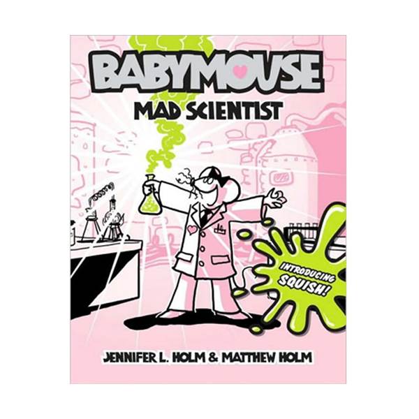 [파본:A급] Babymouse #14 : Mad Scientist (Paperback)