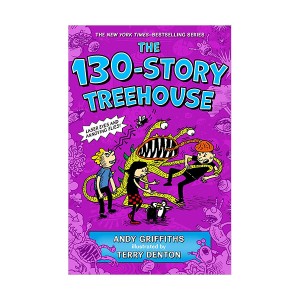 [파본:A급] 나무집 130층 : The 130-Story Treehouse : Laser Eyes and Annoying Flies (Hardcover, 미국판)