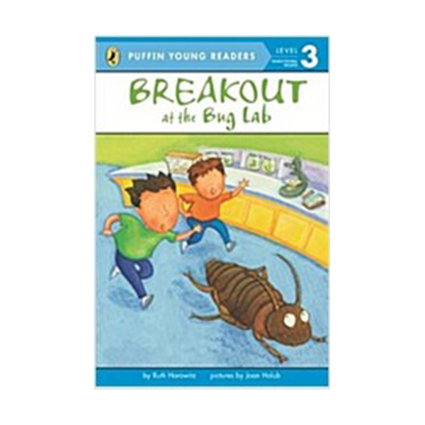 [구판:파본] Puffin Young Readers Level 3:  Breakout at the Bug Lab (Paperback)