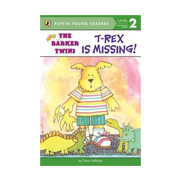 [구판:파본] Puffin Young Readers Level 2: T-Rex Is Missing! : A Barkers Book (Paperback)