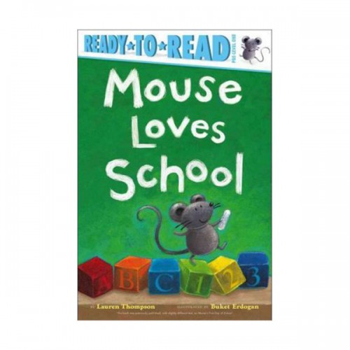 [파본:A급] Ready to Read Pre : Mouse Loves School (Paperback)