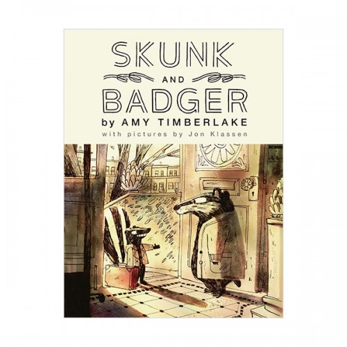 [파본:A급][모닝캄 2021-22] Skunk and Badger #01 : Skunk and Badger (Hardcover)
