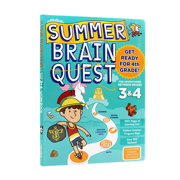 [파본:A급] Summer Brain Quest: Between Grades 3 & 4 (Paperback)