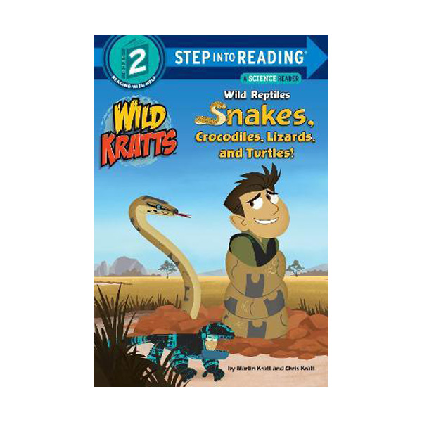 [ĺ:A] Wild Reptiles - Wild Kratts : step into reading 2