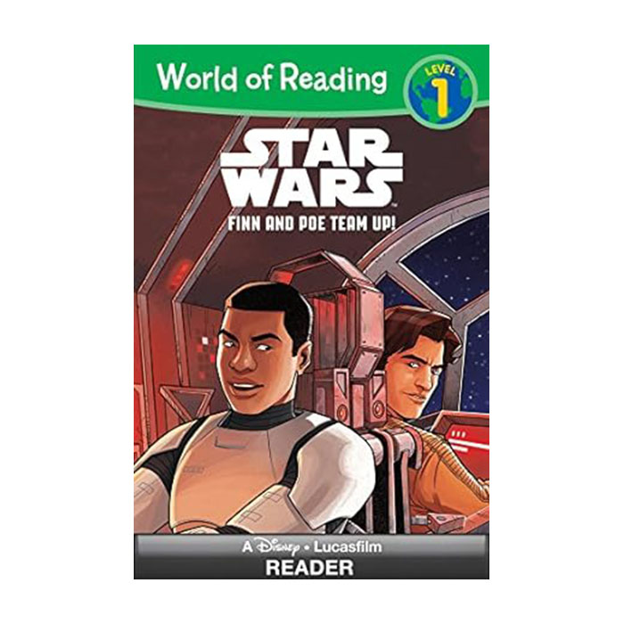 [파본:B급]RL 2.3 : World of Reading Level 1 : Star Wars : Finn & Poe Team Up! (Paperback)