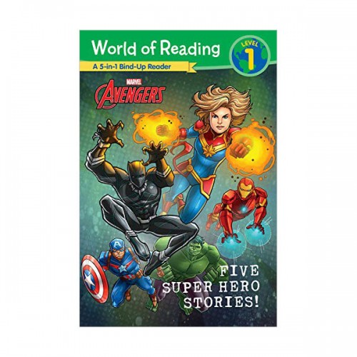 [ĺ:B]World of Reading  1 : Five Super Hero Stories!