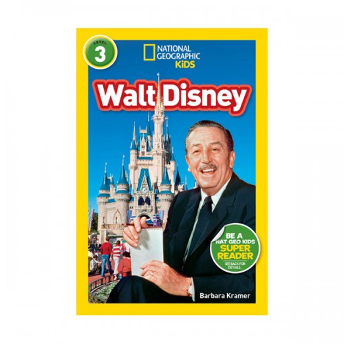 [ĺ:B]National Geographic Readers 3 : Walt Disney