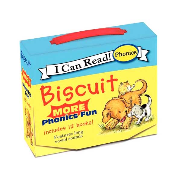 [�ĺ�:B��] I Can Read Phonics : Biscuit : More Phonics Fun 12 books Boxed Set