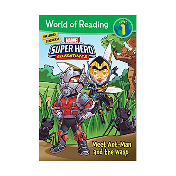 [ĺ:ƯA]World of Reading 1 : Super Hero Adventures: Meet Ant-Man and the Wasp