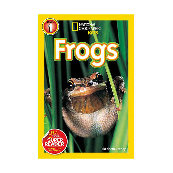 [�ĺ�:A��(�����ҷ�)]National Geographic Kids Readers 1 : Frogs!