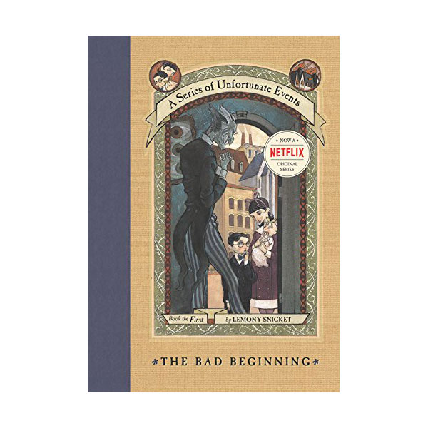 [�ĺ�ƯA][���ø���] A Series of Unfortunate Events #01 : The Bad Beginning (Hardcover, Rough Cut)