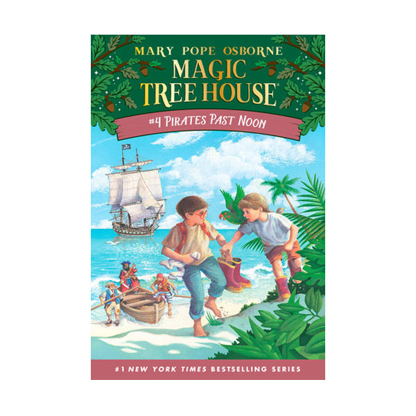 [�ĺ�:A��] Magic Tree House #4 : Pirates Past Noon (Paperback)