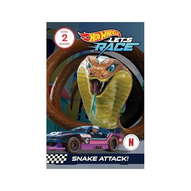 [�ĺ�:A��]Mattel Reader Level 2 : Hot Wheels Let's Race: Snake Attack! 