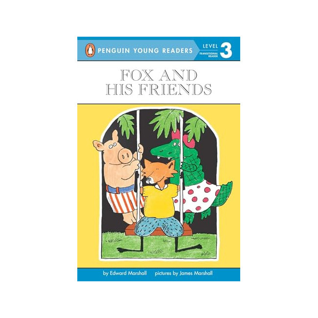 [�ĺ�:B��] Penguin Young Readers 3 : Fox and His Friends