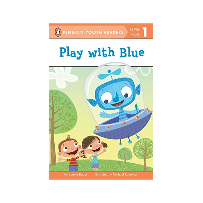 [�ĺ�:B��]Penguin Young Readers 1 : Play With Blue