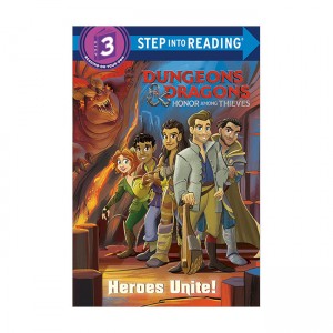 [�ĺ�:B��]Step into Reading 3�ܰ� :Dungeons & Dragons: Honor Among Thieves : Heroes Unite!