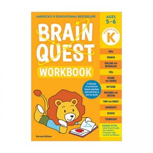 [�ĺ�:A��]Brain Quest Workbook : Kindergarten Revised Edition, Ages 5-6 