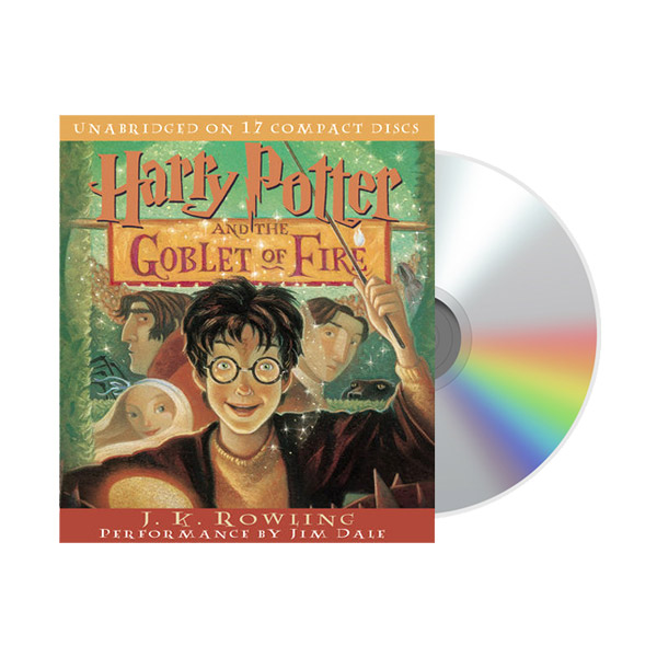 [파본:discs 1오염 play ok]해리포터 #04 : Harry Potter and the Goblet of Fire (Audio CD, 미국판)(도서미포함)