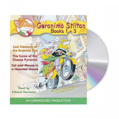 [파본:A급(박스구김)]Geronimo Stilton Audio CD : Books #01-03 (Audio CD) (도서미포함)