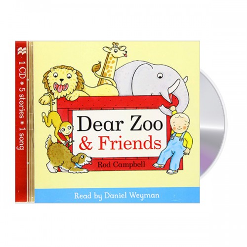 [파본:특A(과재고)] Dear Zoo and Friends Audio (Unabridged Audio CD, 영국판)(도서 미포함)